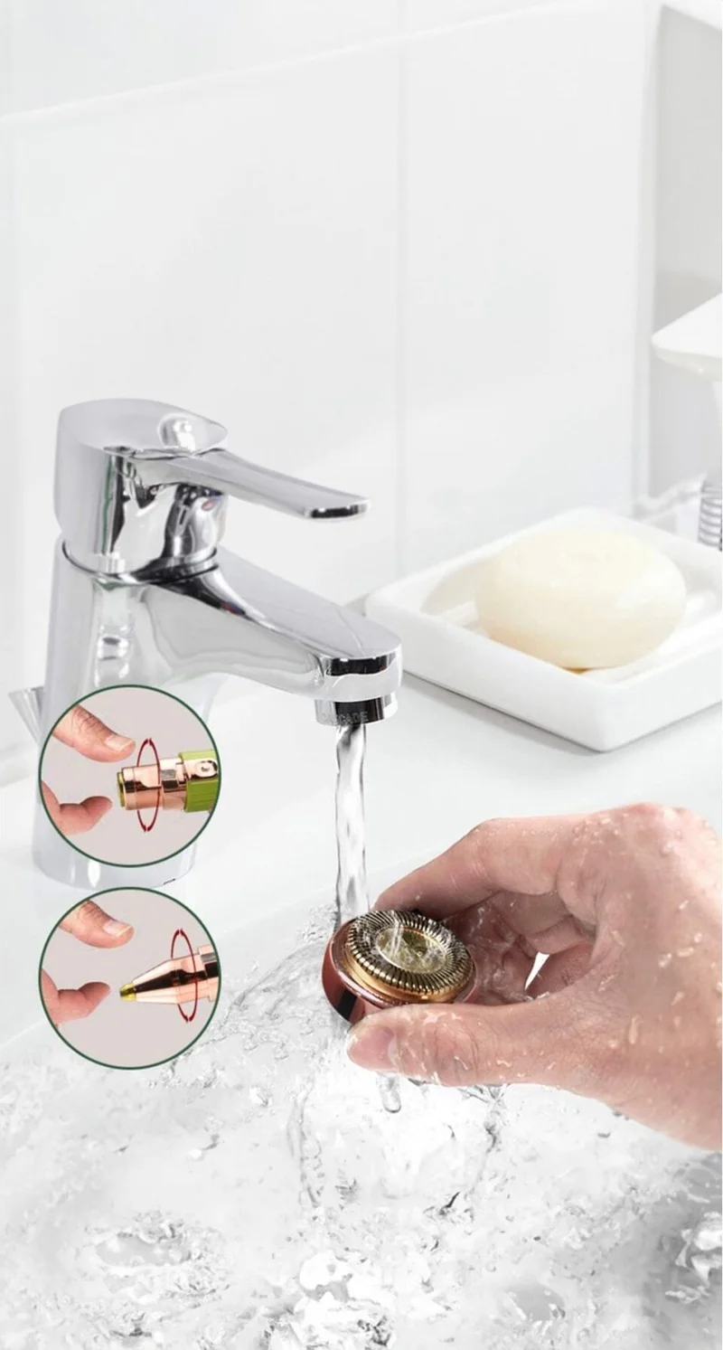 Mobee 2 In 1 Hair Removal Device Facial Epilator With 2 Heads For All Skin Types