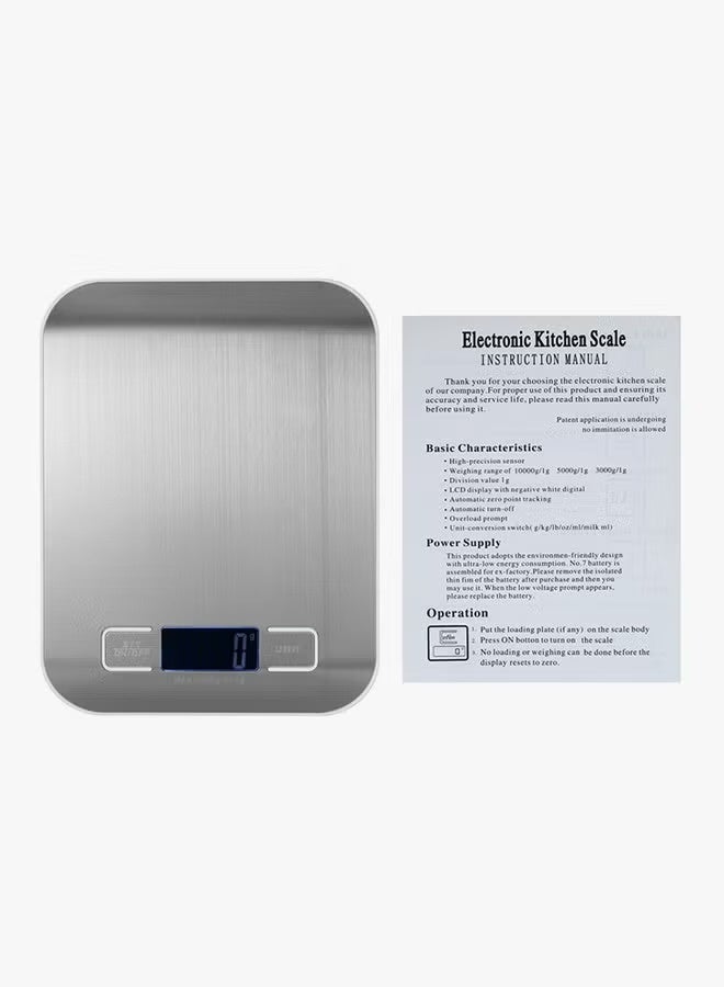 Everrich Electric Kitchen Scale with Stainless Steel Platform – Accurate & Easy to Clean - Image 5