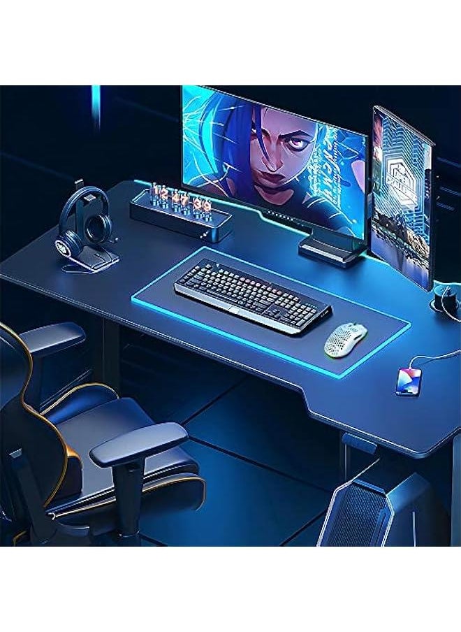 ماوس العاب لاسلكي بتصميم مجوف ايربي على شكل خلية نحل مع اضاءة خلفية و6 ازرار و4 سرعات قابلة للتعديل DPI لاعادة الشحن RGB لاجهزة ماك واللابتوب والكمبيوتر