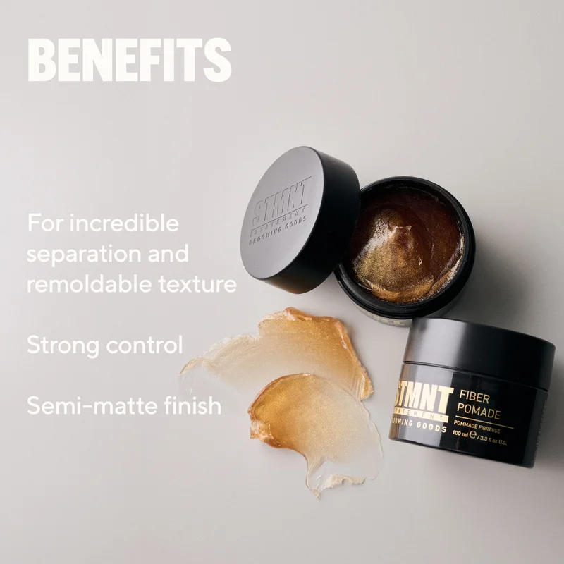 Stmnt STMNT Fiber Pomade - Semi-Matte Finish - 100ml\