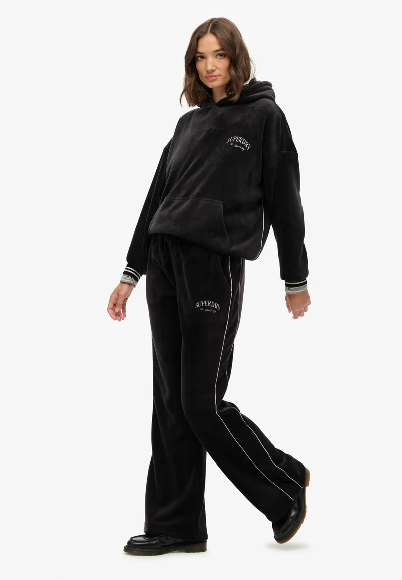 Superdry Country Club Velour Straight Joggers