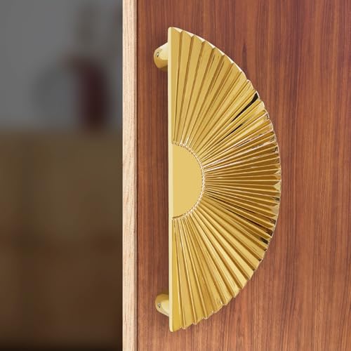 VOLO Main Door Handle/Door Handles for Main Door/Glass Door Handle/Pull Handles, for Home/Office/Hotels(Model- S-615) (Pack of 1 Set) (Gold, 224MM) - Image 1