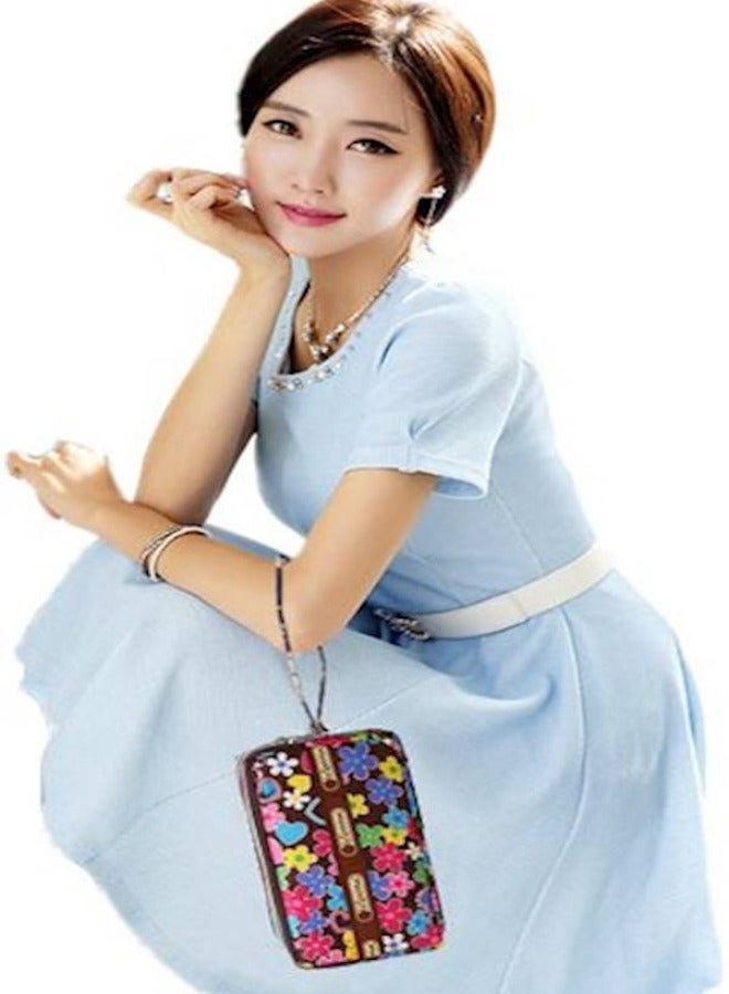 حقيبة تجميل ثلاثية الطبقات - Image 4