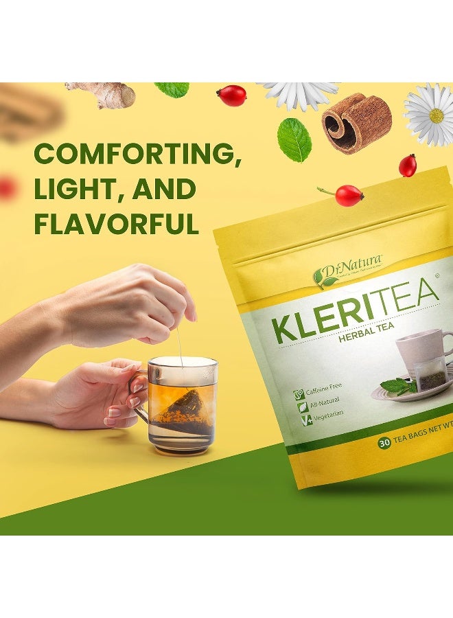 DrNatura Kleritea Herbal Tea - 30 Tea Bags - Image 3