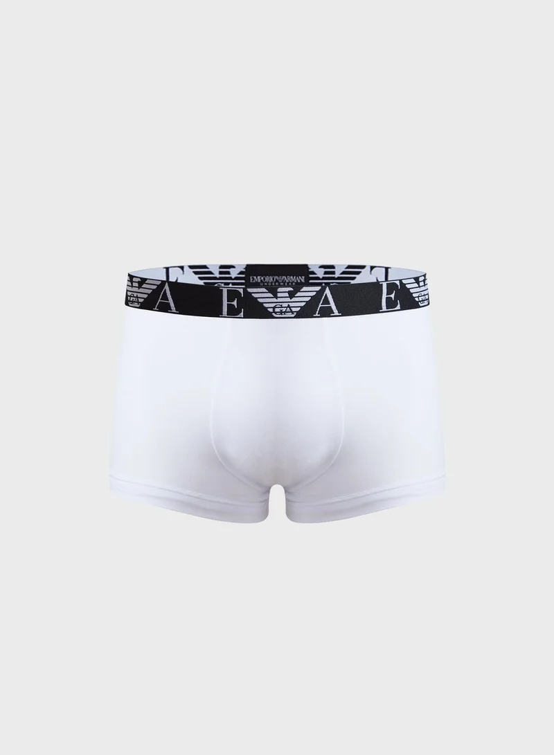 EMPORIO ARMANI 3 Pack Logo Band Trunks