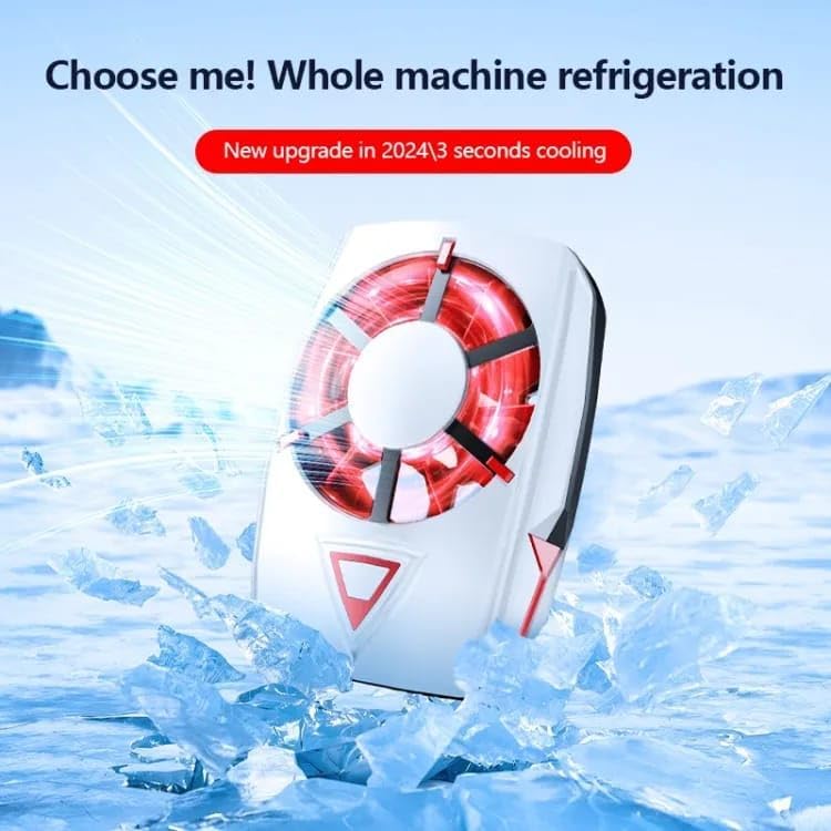 LDNIO DY56 Phone Cooler with Strong Wind Turbine Fan, Portable Mobile Phone Cooler for Gaming and Smartphones - Image 5