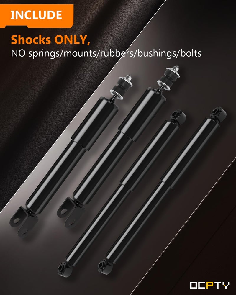 OCPTY Shocks, OCPTY 4x Front Rear Shocks Absorbers Fit 2002-2006 for Chevy Avalanche 1500 RWD,2000-2006 for Chevy Suburban 1500/Tahoe 4WD RWD/for GMC Yukon/Yukon XL 1500 344381 344384 34692 Auto Shocks Sets - Image 5