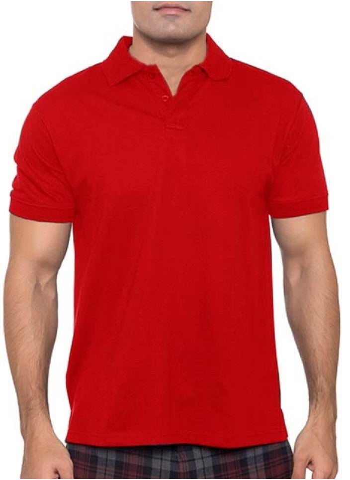 SANTHOME Santhome Basic DryNCool Cotton Polyester Blend Shirt Collared Neck Polo For Men - XL  - Image 1