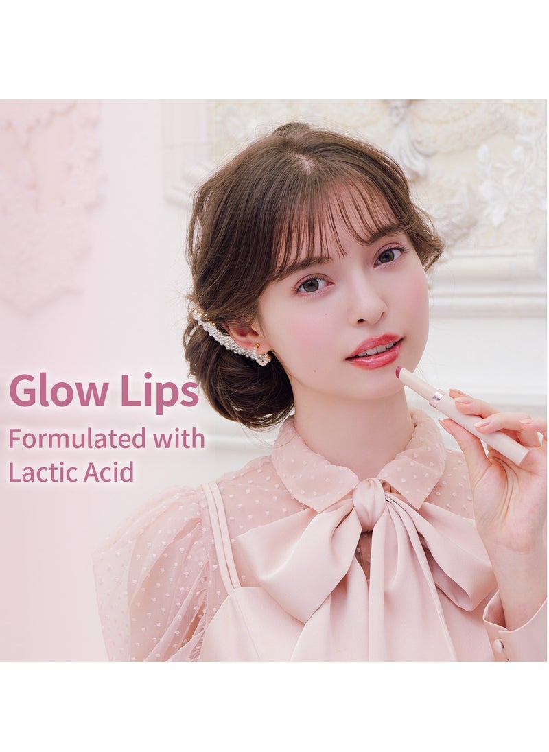 MilleFee - MilleFée Glow Lips Luster Lipstick for Anti-Falling & Highly Moisturizing Sparkling Finish-05 Bitter Tangerine - Image 1