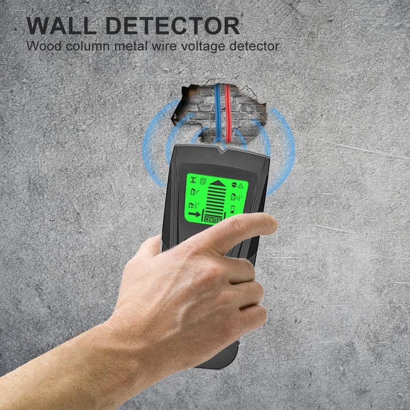 klarako Wall Detector Scanner 3 in 1 Detector Finder Wall Detector Sensor with LCD Display for Wood, Metal Studs, Joists, Beams, Metal Pipes, Floors, Ceilings - Image 2