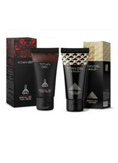 TITAN Titan gel for men 50 ml gold + red 