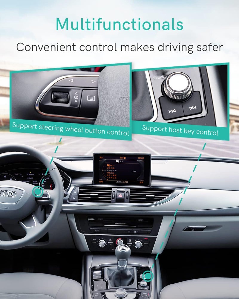 CHOOCL Bluetooth 5.0 Car Adapter for Audi, Mercedes & Volkswagen with AMI/MDI Interface - Image 3