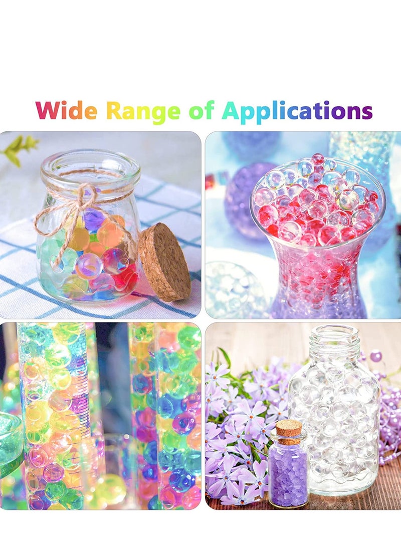 SOLARAE Water Balls Beads Ammo Pearls Rainbow Non-Toxic for Soilless Planting Wedding Centerpieces Floral Arrangements Vase Filler and Home Decoration (Mix Colors) 16000 Pieces - Image 4