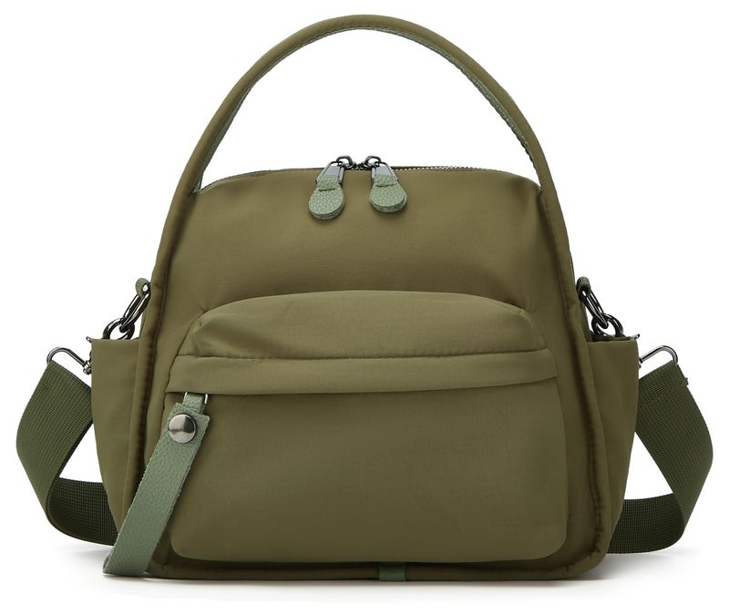 Casual Nylon Front Pocket Handbag Lightweight Large Capacity Cross Body Bag Outdoor Shoulder Bags for Women 2026