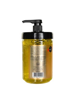 BUMBLE BEE Shaving Gel Softner Non-Irritating, All Skin Types, Rich Male Fragance - Smooth And Sophisticated Shaving 33.8 Oz / 1000 Ml. Barber Supplies (Yellow)  - Image 2