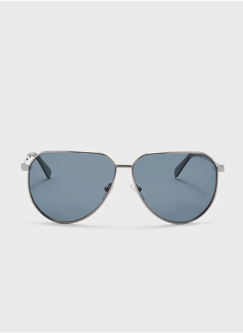 GUESS Gradient Aviator Sunglasses