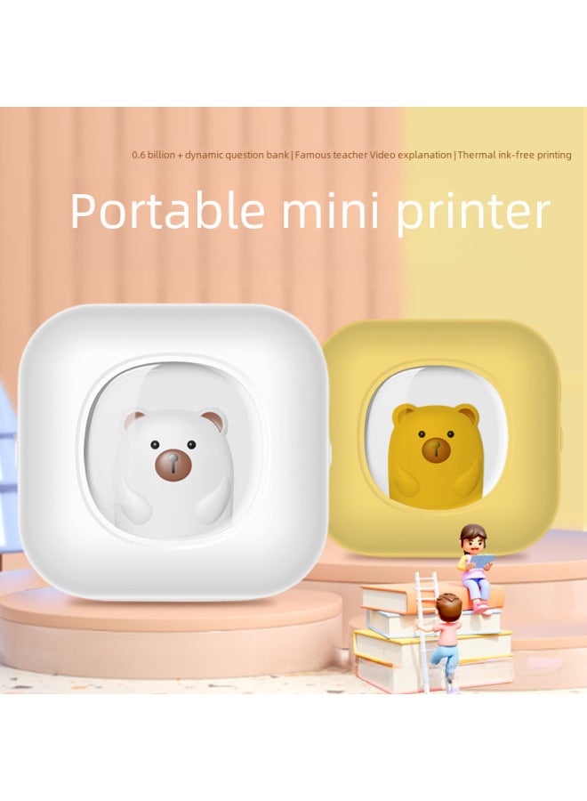 New Portable Mini Mini Wrong Printer Picture Text Printing Bluetooth Mini Printer - Image 4