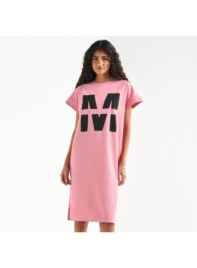 Splash FAV T-Shirt Midi Dress - Image 1