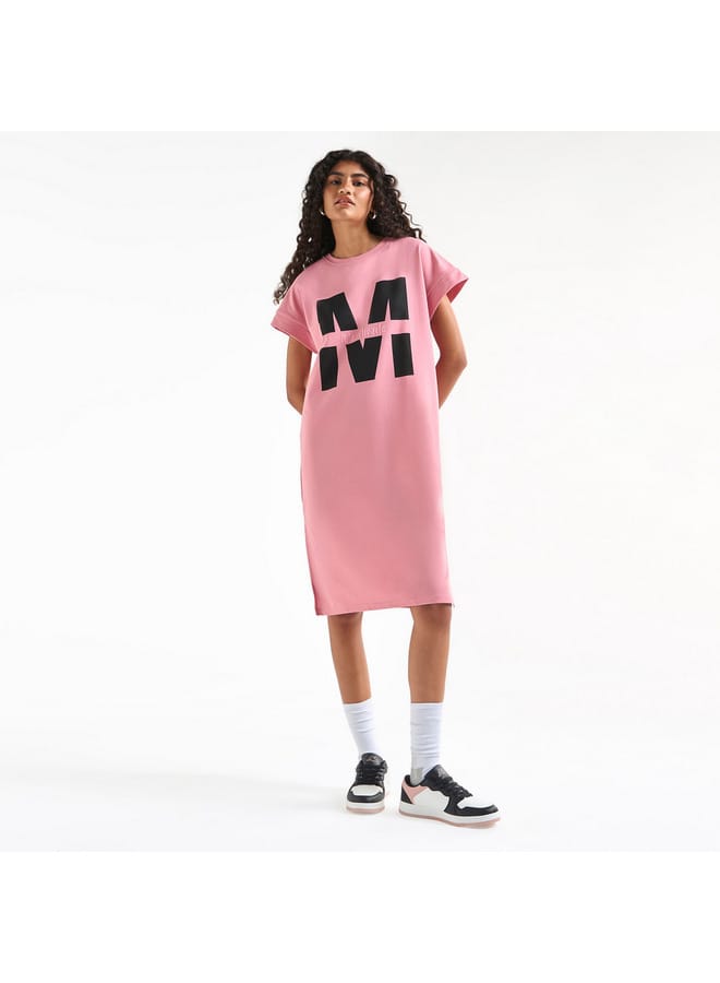 Splash FAV T-Shirt Midi Dress - Image 2