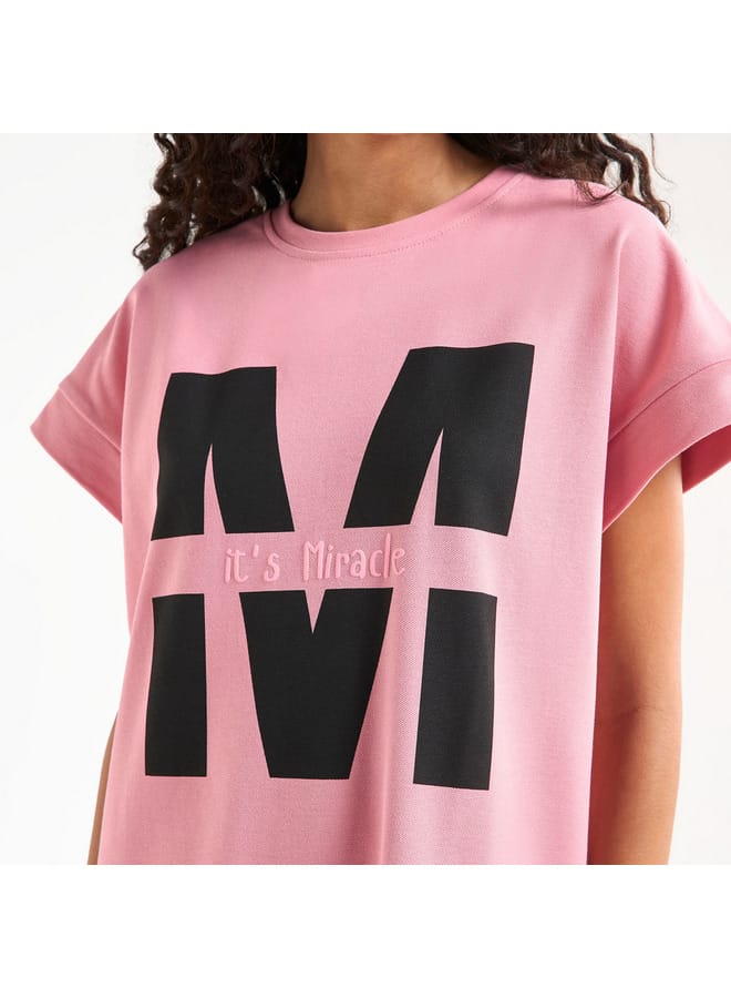 Splash FAV T-Shirt Midi Dress - Image 4