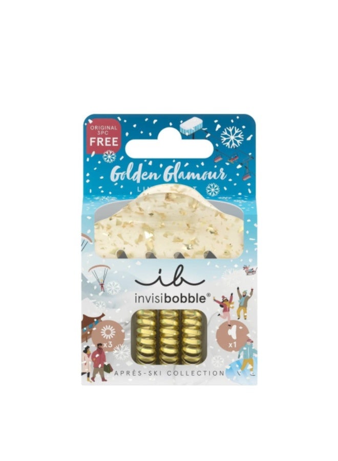 إنفيزيبوبل مجموعة Invisibobble Après-Ski Golden Glamour - Image 1