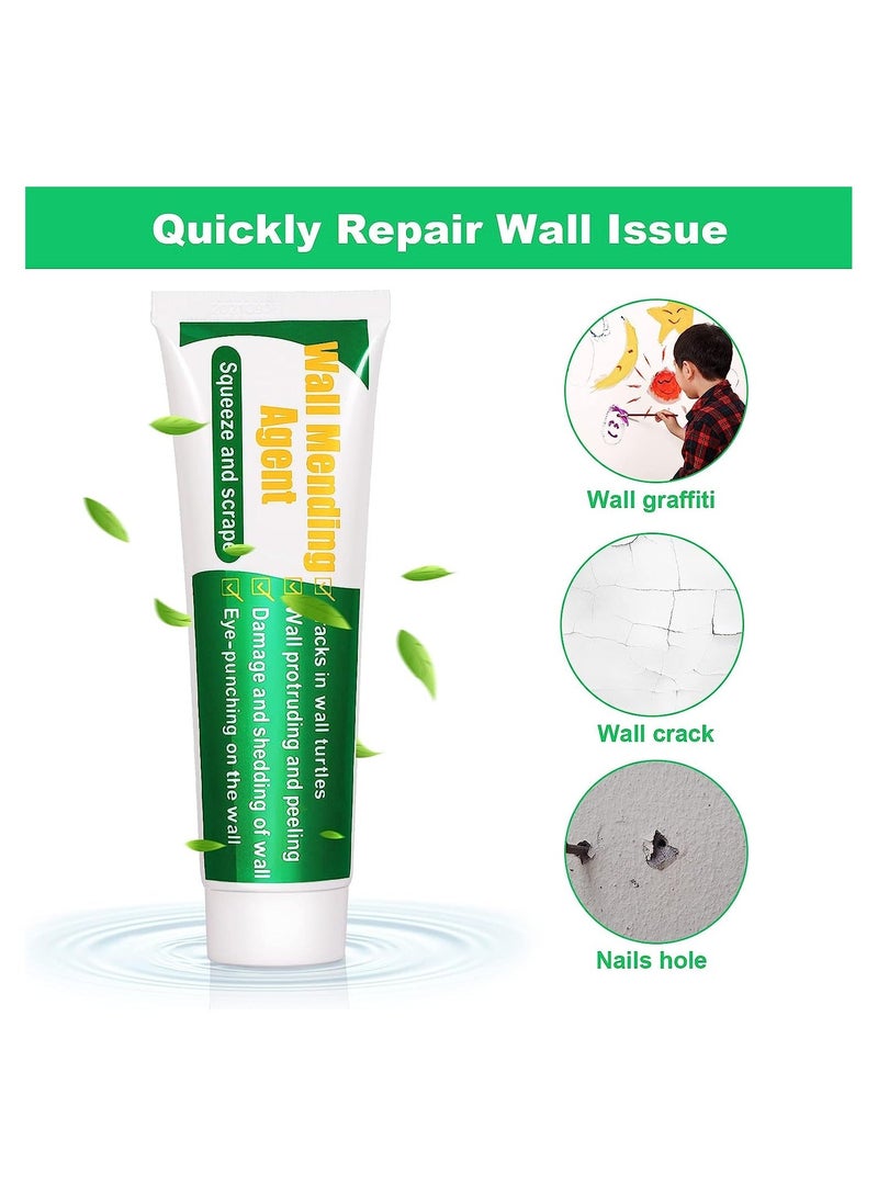 Drywall Repair Kit, Wall Repair Patch Kit with Scraper, Quick and Easy Solution for Drywall Repair, Easy to Fill Holes in Home Wall and Quick Repair Crack, 2Pcs (250g)  - Image 4