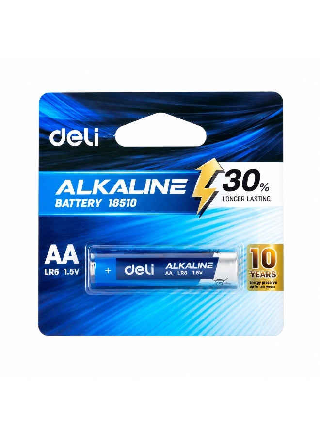 Deli E18510 Alkaline Battery AA/LR6, 1.5V - Image 1