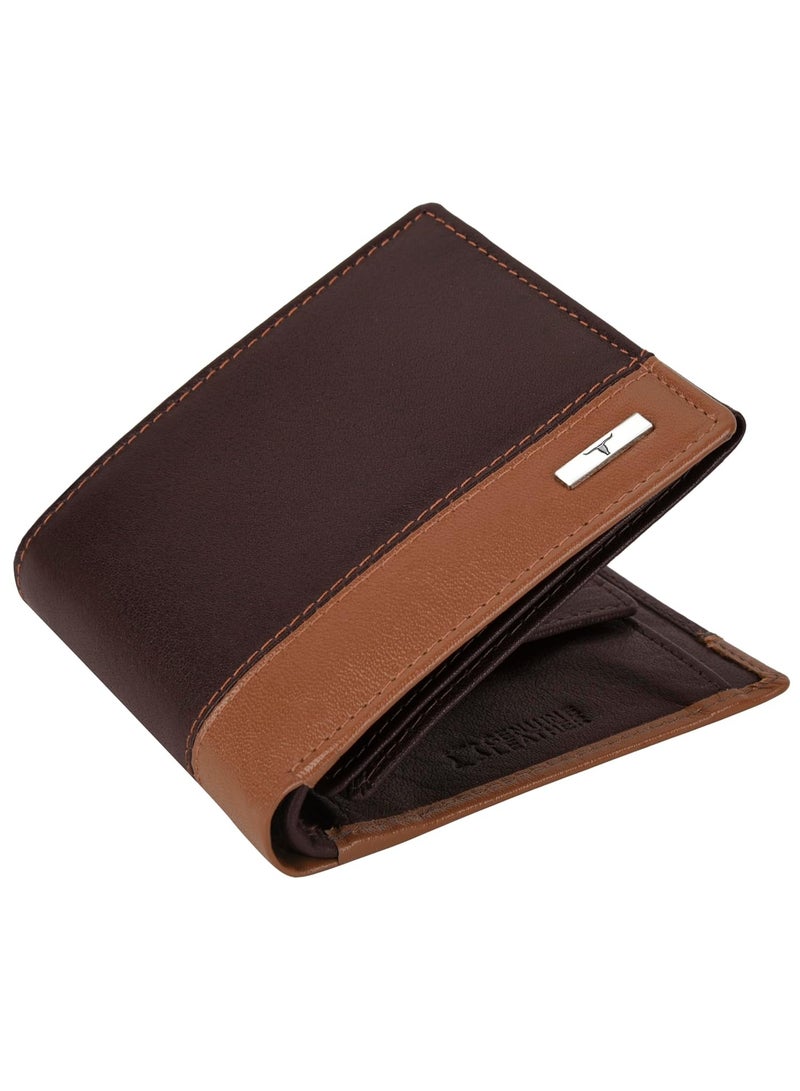 URBANFOREST URBAN FOREST Seattle Brown/Cognac Leather Wallet for Men - Image 5