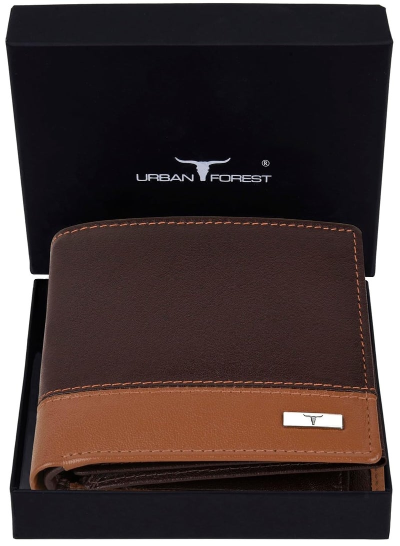 URBANFOREST URBAN FOREST Seattle Brown/Cognac Leather Wallet for Men - Image 1