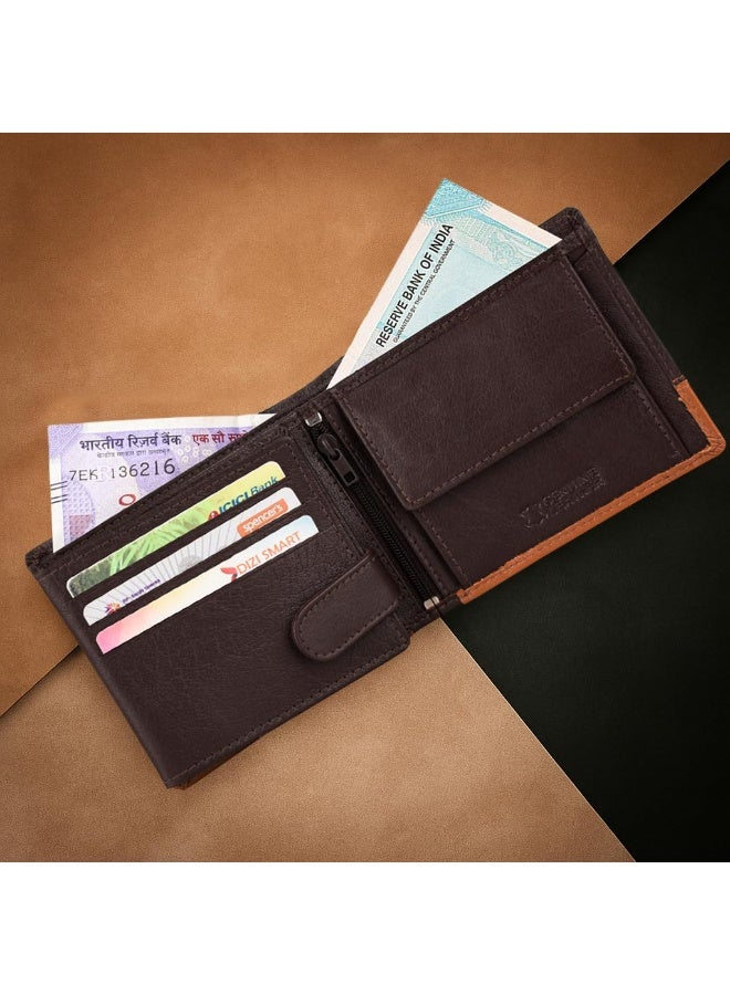 URBANFOREST URBAN FOREST Seattle Brown/Cognac Leather Wallet for Men - Image 2