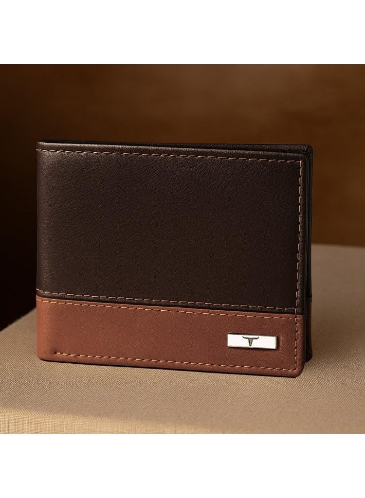 URBANFOREST URBAN FOREST Seattle Brown/Cognac Leather Wallet for Men - Image 4