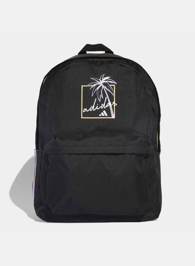 adidas Classic Beach Graphic Backpack - Image 1