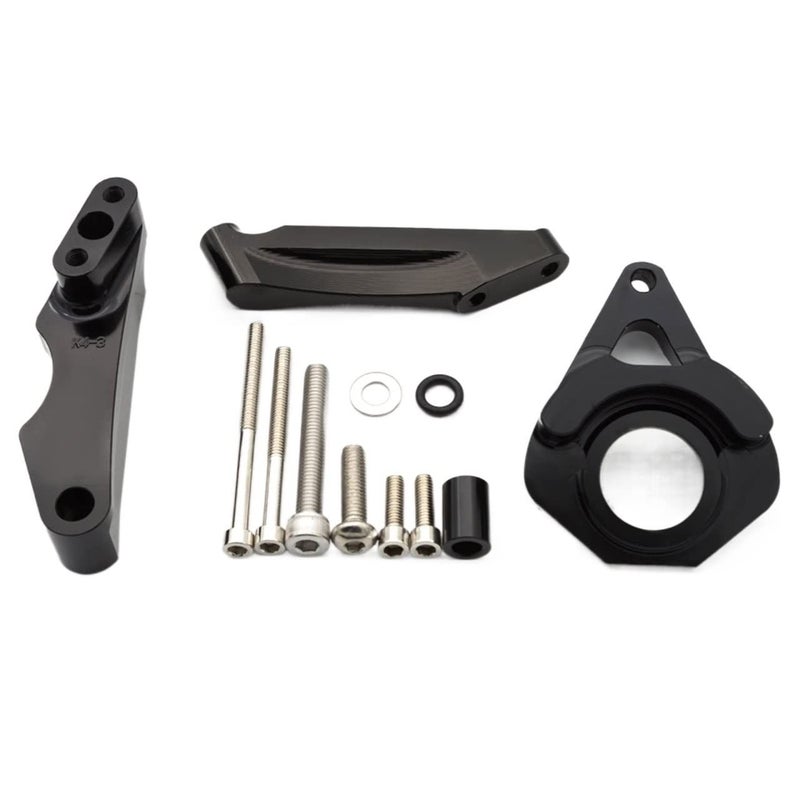 Gold Steering Damper Stabilizer Mount Bracket Support Kit for GSXR1000 Motorcycle - Image 2