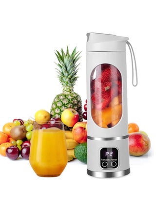Mixer Juicer for Vegetables and Fruits, Juice, Baby Food, Ice, Multi-functional, 450ML, 4000mAh, Portable, Magnetic Induction Safety Feature, USB Rechargeable, Suitable for Outdoor, Travel, Office - pzsku/Z8F30FC5CE8B6F1125311Z/45/_/1719279589/30d1b679-0656-46cf-91c6-c064c5f37583