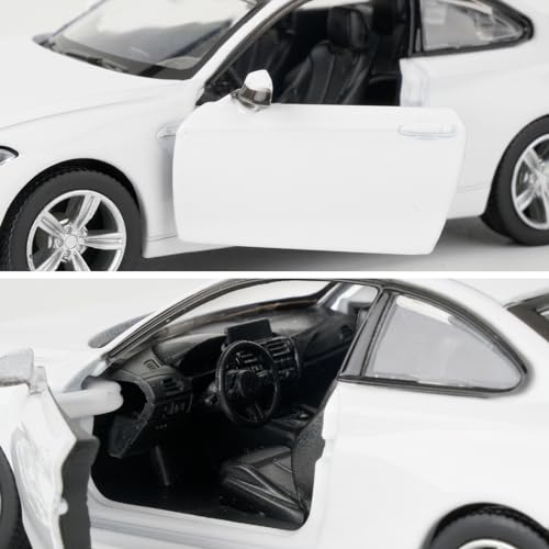 RMZ City 1:36 BMW M2 Toy Car, Diecast Pull Back Model Car, Collection Kids Toy for Aged 3 and up, Gift White - Image 4