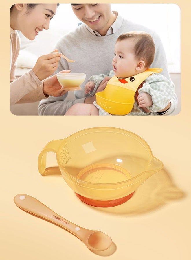 Sharpdo 5 Piece Baby Silicone Feeding Set, Toddler Plates for Kids Self Feeding, Baby Food Bottle, Fruit Feeder, Silicone Bib, Toddler Bowl, Soft Spoon, Food Grade Silicone Plates - Image 5