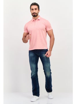 Men Regular Fit Heather Short Sleeve Polo Shirt, Coral - pzsku/Z8F315C6AA9B31A60BF6AZ/45/_/1737642173/39ef60fe-715a-4df1-987b-8a1ef0ce1761