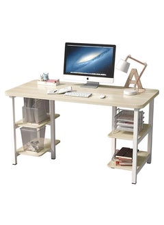 AGD Multi Purpose Study Desk Table With Storage Shelf And Bookshelf  - Image 1