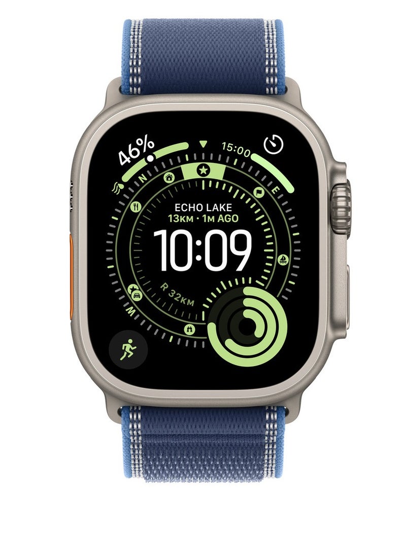 ACLIX Trail Loop Band Compatible with Apple Watch 42mm 44mm 45mm 46mm 49mm, Soft Woven Sport Strap, Adjustable Replacement Wristband for Apple Watch Series Ultra / SE / Series 1/2/3/4/5/6/7/8/9/10/11- Bright Blue - Image 2