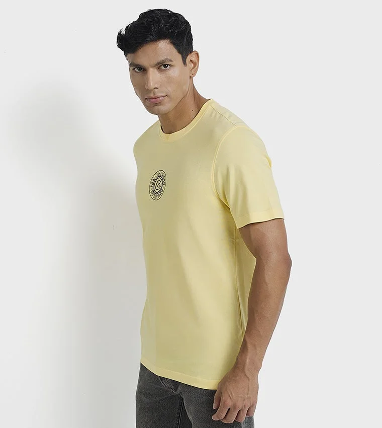 بين شيرمان Ben Sherman Men's Crew Neck Short Sleeve Graphic T-Shirt