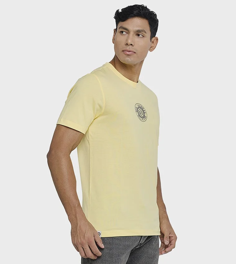 Ben Sherman  Ben Sherman Men's Crew Neck Short Sleeve Graphic T-Shirt for Men | Best Price UAE
