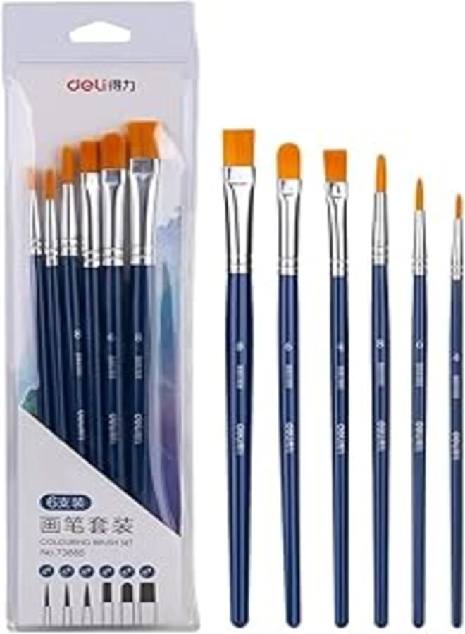 Deli brush set 6 pieces