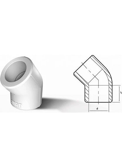 Fırat Pprc 20 mm Open Elbow (5 Pieces) 