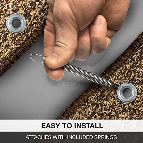 Prest-O-Fit - 784940 3-Pack 2-4049 Wraparound Radius RV Step Rug Black 22 in. Wide - Image 5