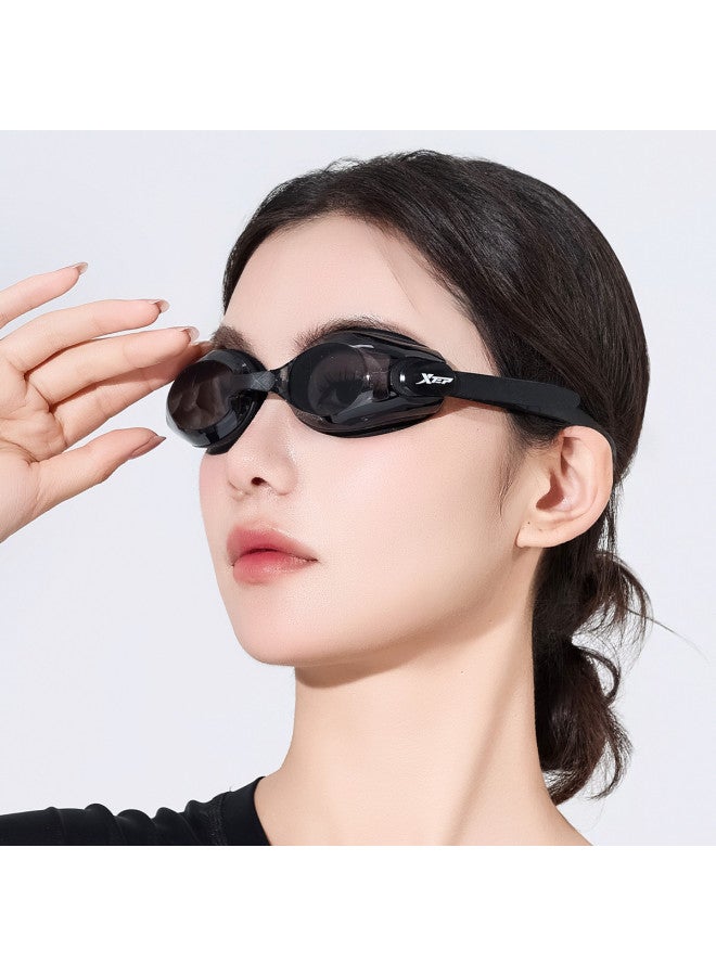 XTEP Swimming Goggles For Adults, Men's Minimalist Hd Waterproof Anti-fog Prescription Glasses, Professional Fit For Sports Training And Diving - Image 3