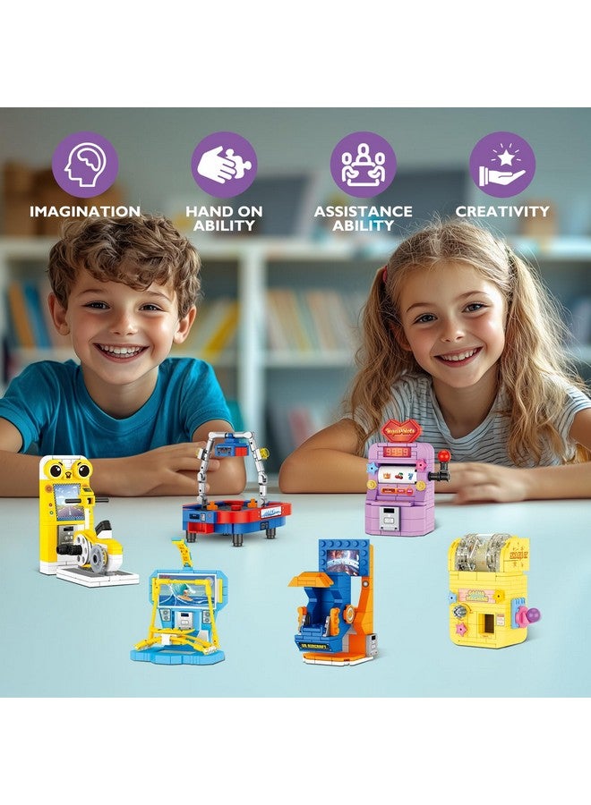 JMBricklayer Funny Game Party Favors Building Set 20127, 6 Mini Game Console Collectible Model, Micro Blocks Sets Toys for Ages 8-13, Party Supplies Gifts for Kids, Goodie Bags, Birthday, Christmas - Image 2