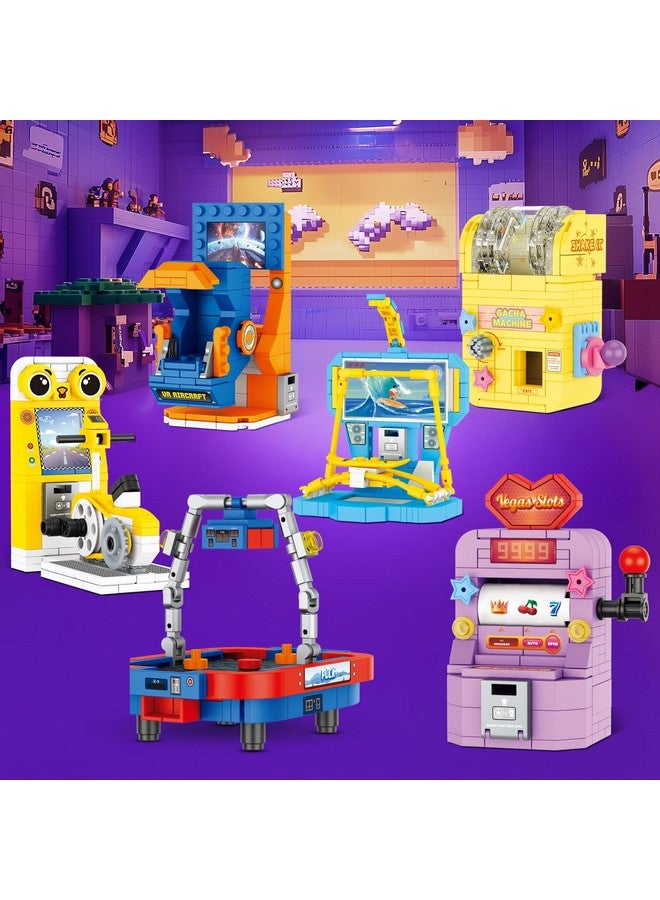 JMBricklayer Funny Game Party Favors Building Set 20127, 6 Mini Game Console Collectible Model, Micro Blocks Sets Toys for Ages 8-13, Party Supplies Gifts for Kids, Goodie Bags, Birthday, Christmas - Image 4