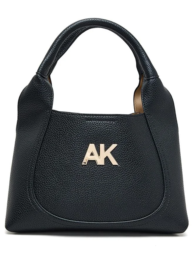 Anne Klein Monogram PU Hobo Bag Set