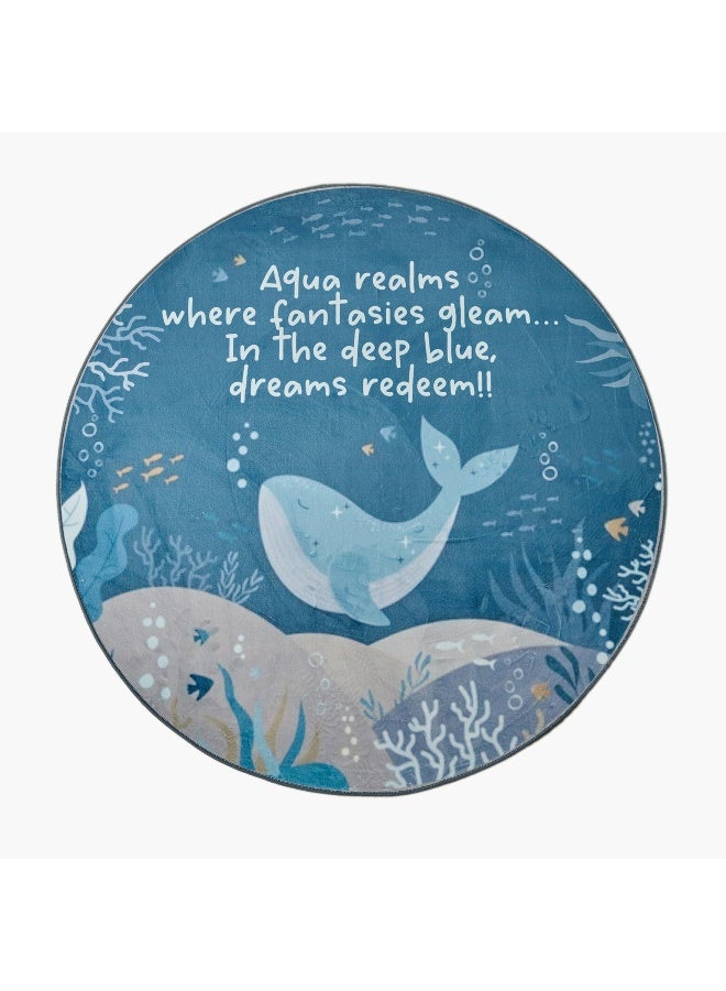 Home Box سجادة فلانل مطبوعة بديناصور من جوي سي وورلد 120 × 120 سم - Image 2