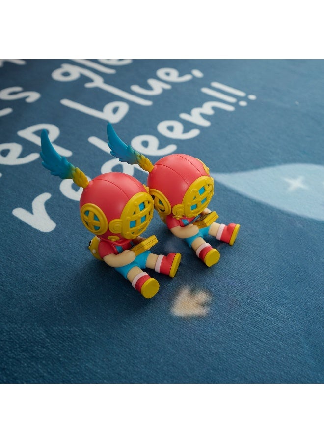 Home Box سجادة فلانل مطبوعة بديناصور من جوي سي وورلد 120 × 120 سم - Image 3